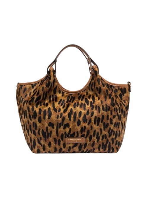 medium dua women's bag in spotted print Gianni Chiarini | BS11109-CAV-PL14351
